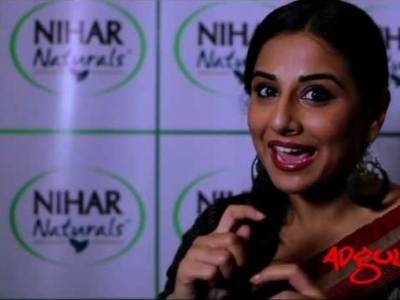 The Making | Vidya Balan urges women to choose Nihar Shanti Amla!